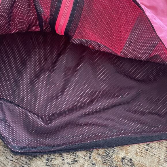 Cheneral Alaska Windbreaker Jacket Rain Coat Mens M Pink USA Mesh Lined Outdoor - Picture 8 of 14